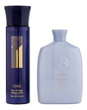 Oribe Run-Through Detangling Primer 5.9 oz  Shampoo 8.5 oz. Hair Care Set