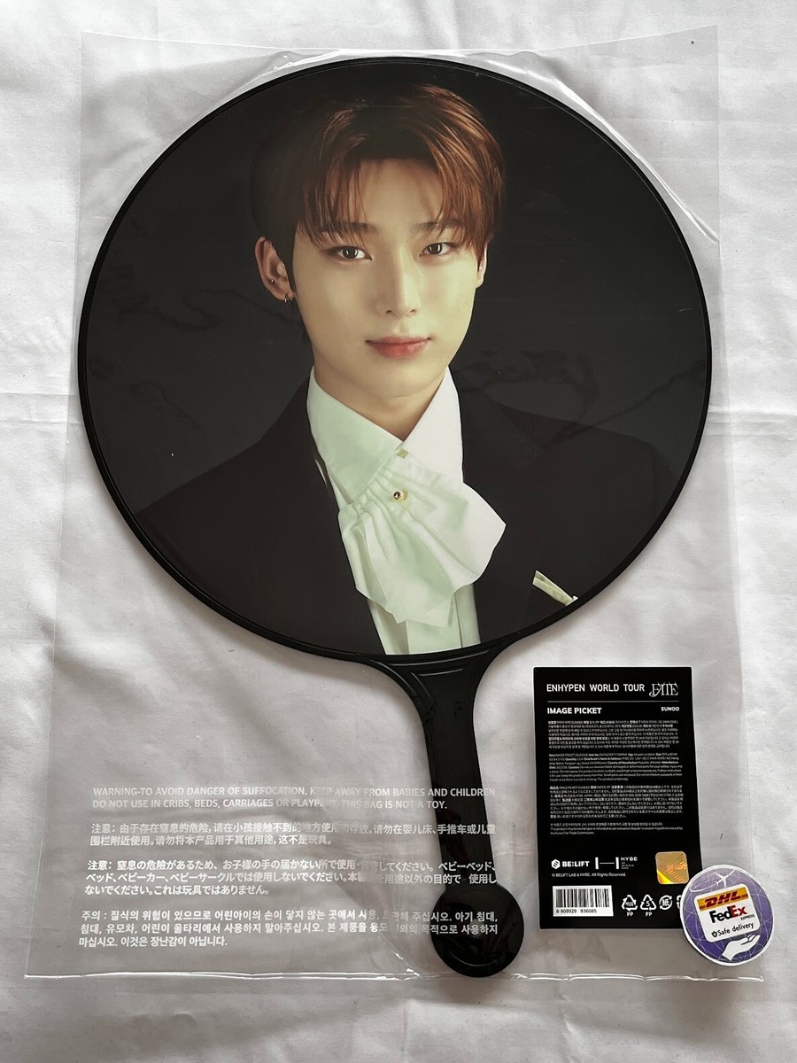 ENHYPEN SUNOO World Tour FATE Image Picket Paper Fun UNUSED | eBay