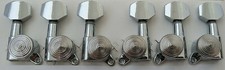 Chrome LOCKING TUNERS 3 3 LES PAUL Guitar 3L 3R 3x3  NEW 