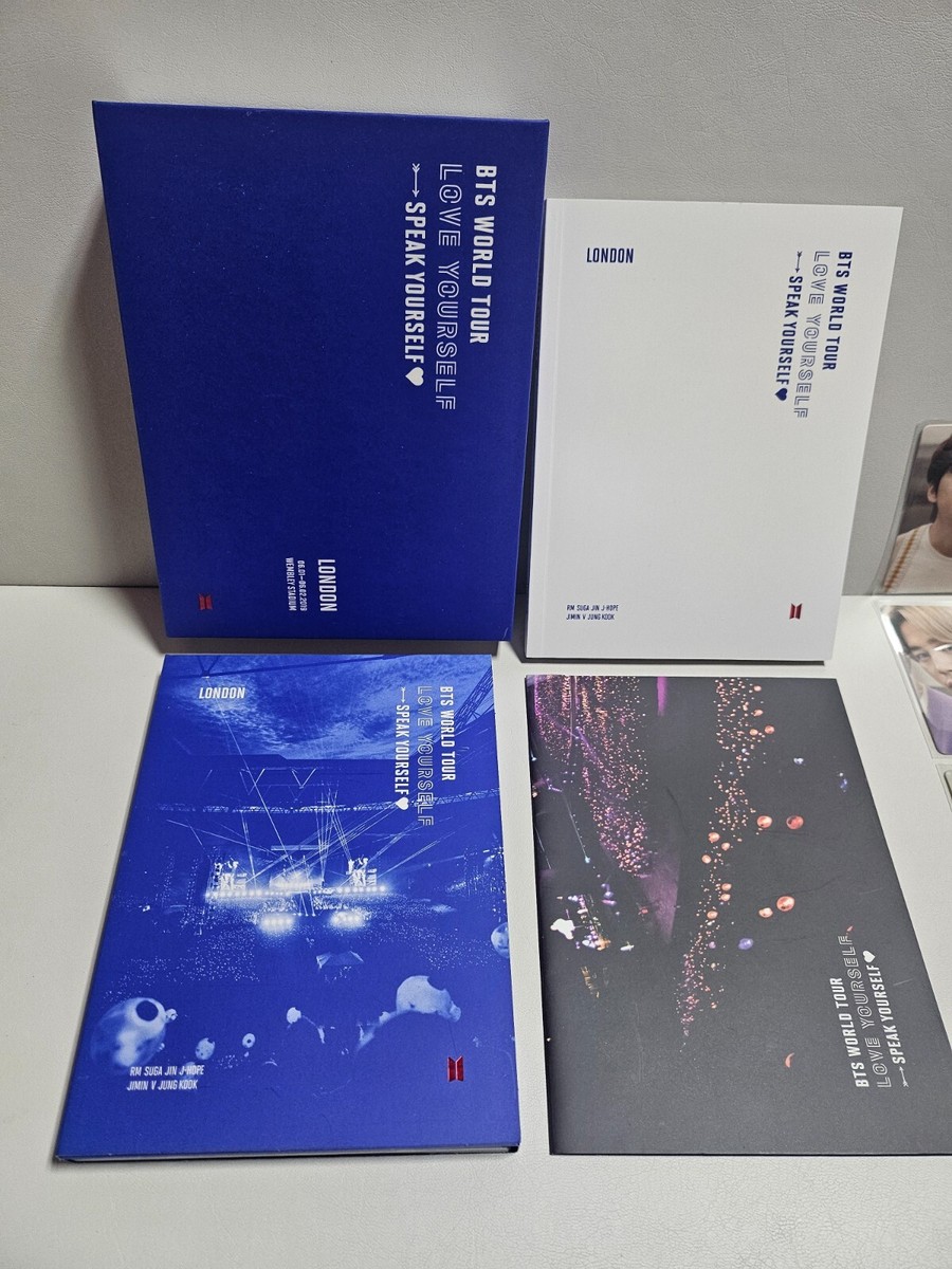 BTS World Tour Love Yourself LONDON DVD (No Bookmark) + Jin