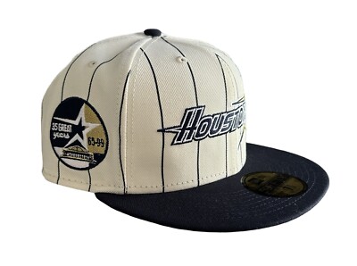 New Era Houston Astros Jersey Fit Throwback Edition 59Fifty Fitted Cap