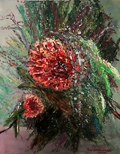 Original Oil Painting "Summer" 16x20" on Canvas