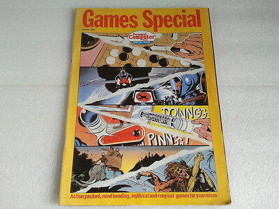 Personal Computer World Games Special Jan 1984 Dragon 32 Oric 1 ZX Spectrum C64