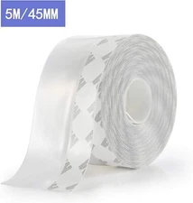 2pcs 16.5FT Home Weather Strip SelfAdhesive Bottom Sweep Stopper 45mm Portable