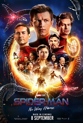 SPIDERMAN NO WAY HOME THE MORE FUN STUFF VERSION POSTER MARVEL TOM HOLLAND
