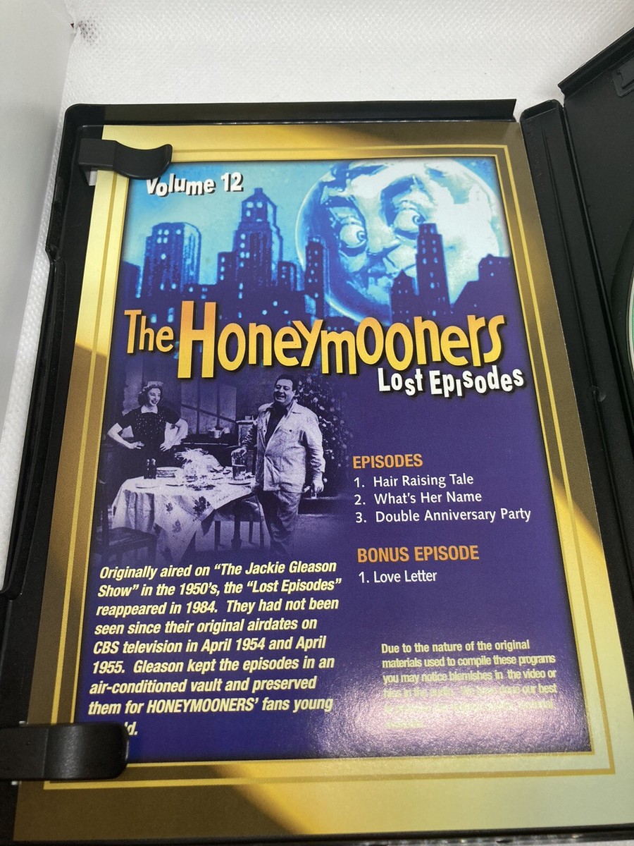 その他 Honeymooners: The Lost Episodes 12 [DVD] The Honeymooners - The Lost Episodes: Vol. 12 (DVD, 2001