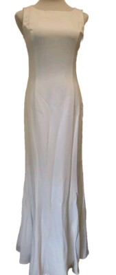 Jessica McClintock Ivory Wedding Formal dress Plain Front Embroidery Back 6 Nwt | eBay Jessica McClintock Ivory Wedding Formal dress Plain Front Embroidery Back 6 Nwt | eBay