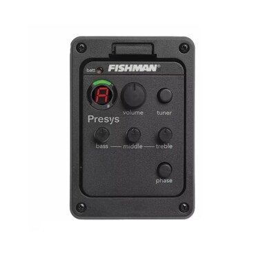 Fishman 101 Presys Piezo Pickup EQ Tuner Onboard Preamp for Acoustic Gui