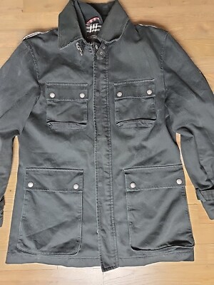 ジャケット・アウター BURBERRY BLACK LABEL Burberry Black Label Jacket Utility Sz M 100% Cotton Japan Pockets
