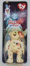 Ronald McDonald's House Ty Beanie Baby "Glory The Bear" DOB July 4 1997 "RARE"