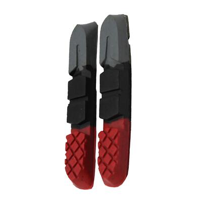 Ricambio Freni Bicicletta Per Cerchi In Alluminio Pastiglie Freno Clarks CPS301 TRIPLE COUNTOUR Per Freni A V MTB | Set Da 2, In Gomma, Per Cerchi In Alluminio Pastiglie Freni - Foto 8