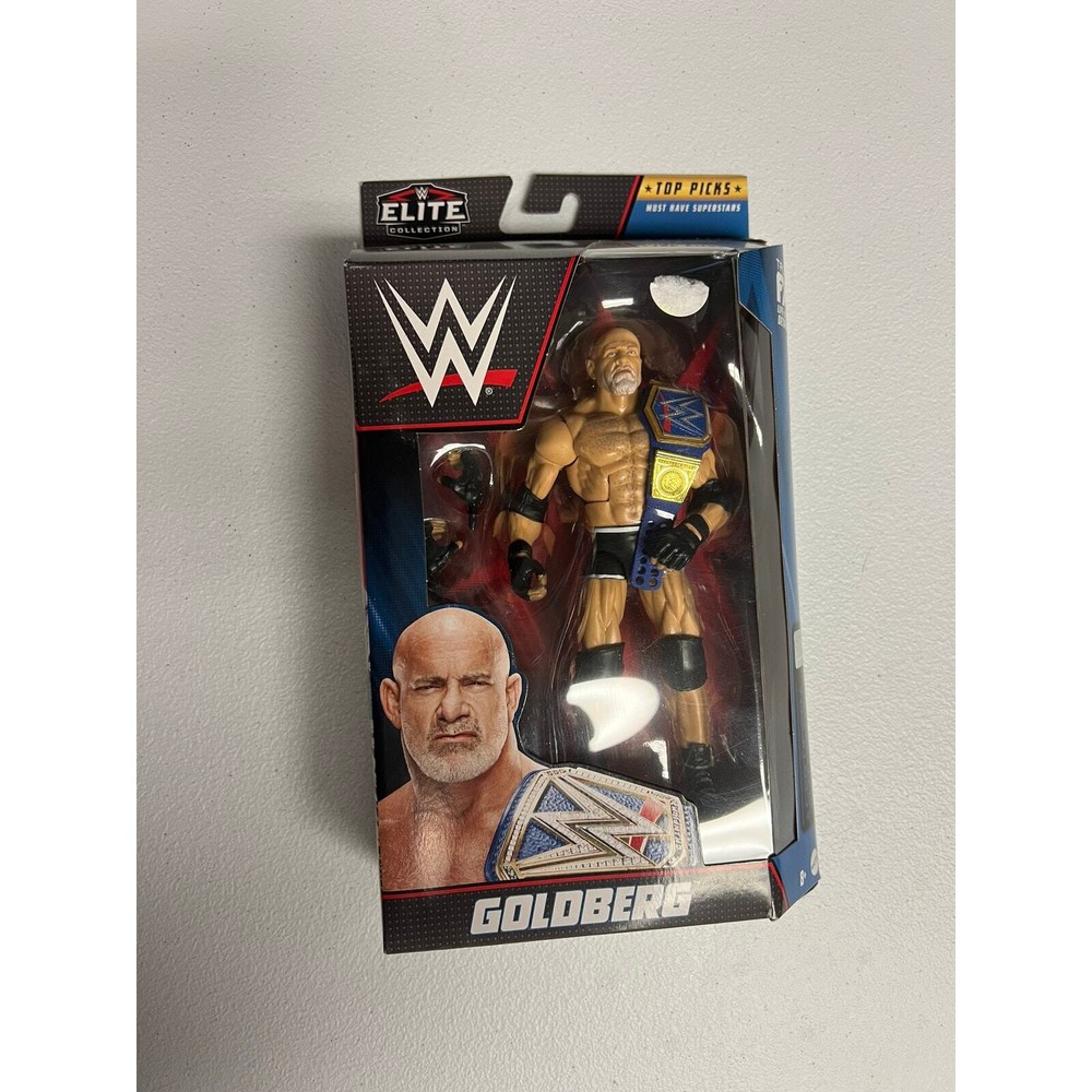 WWE Wrestling Elite Collection Top Picks Goldberg Action Figure Toy NIB NEW