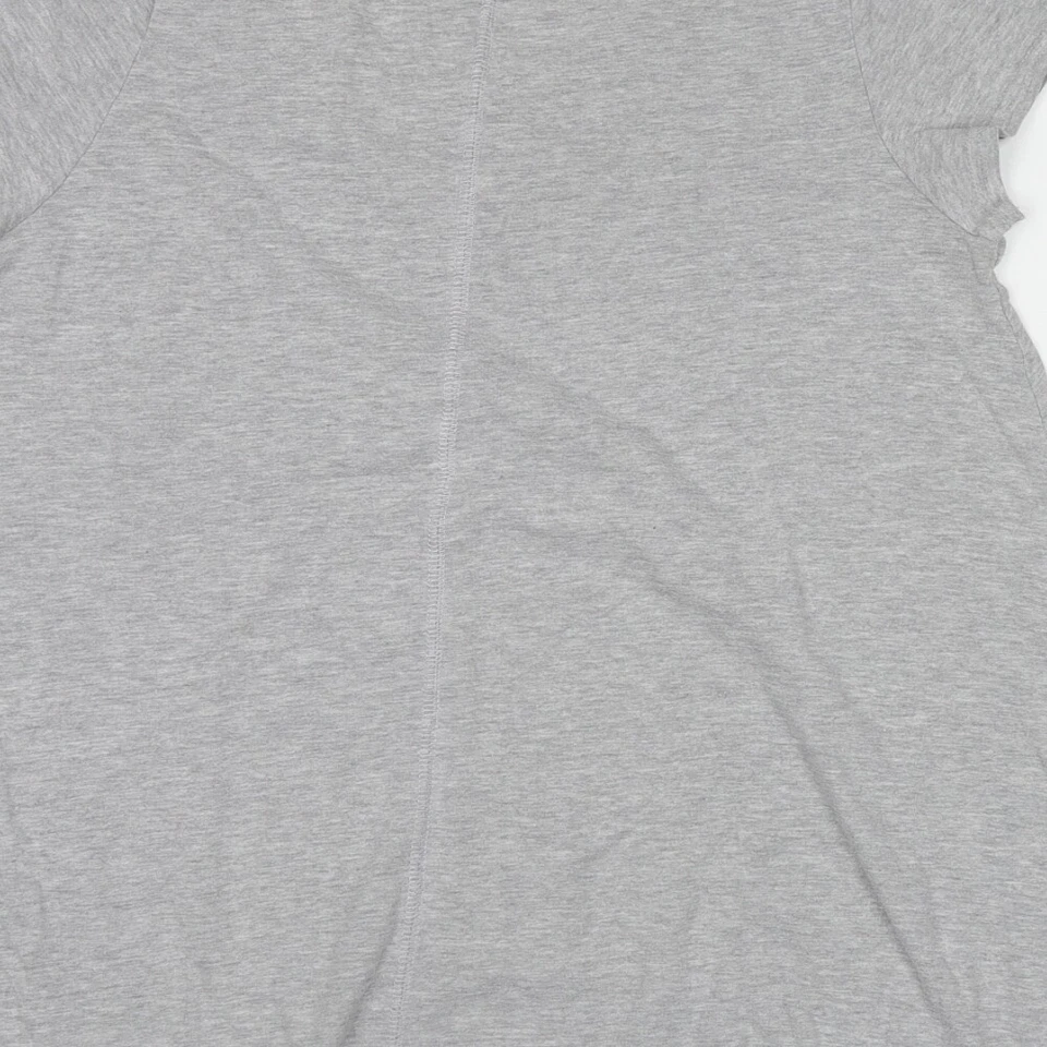 New Look Womens Grey Cotton Blend T-Shirt Size 14 - Love Is Blind - Image 4 of 4