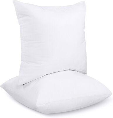 Utopia Bedding 2er Set Kissenfüllung 40 x 40 cm Innenkissen Füllkissen viereckig