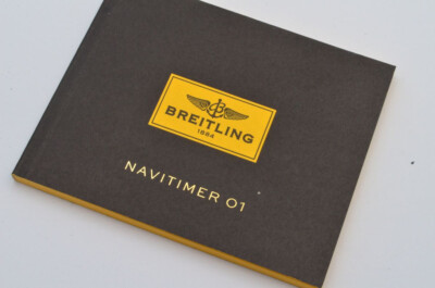 BREITLING ANLEITUNG MANUAL NAVITIMER B01