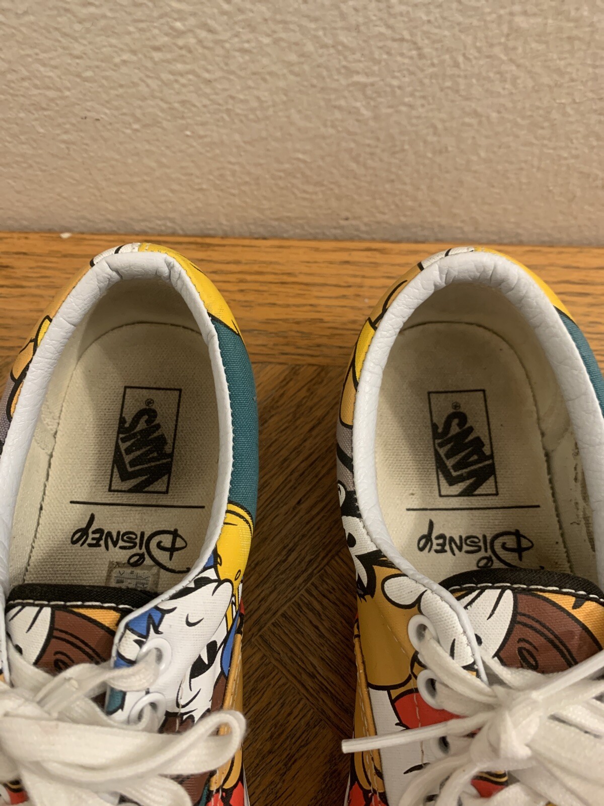 Vans Disney Era Mickey And Friends Size Mens 8 Womens 9.5 Rare Red image 3