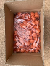 250PCS Rebar Mushroom Safety Caps | For Rebar #3 to #8 | Concrete Stakes