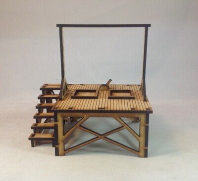 Gallows 28mm Terrain Old West Tombstone Desperado Legends Knuckleduster MDF