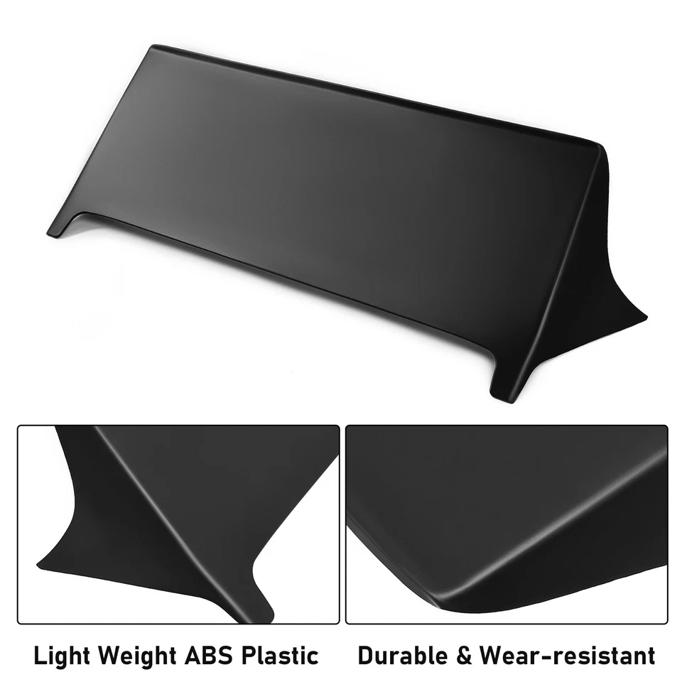 For Honda Civic Hatchback EF9 1988-1991 Primed Black Rear Roof Spoiler Wing Foto 2 de 4