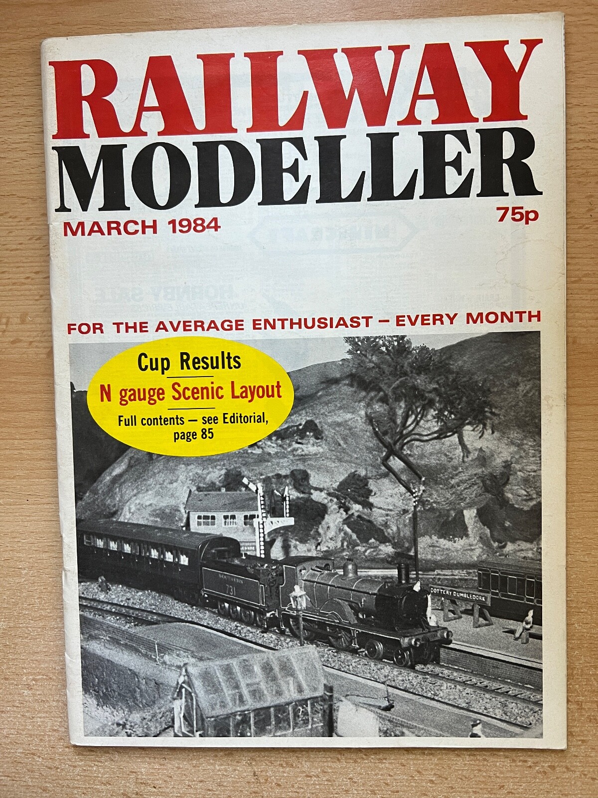 Railway Modeller Magazine March 1984 For the average enthusiast