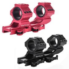 Quick Montagebrücke Zielfernrohr Anschlüsse QD Cantilever Picatinny Schiene 