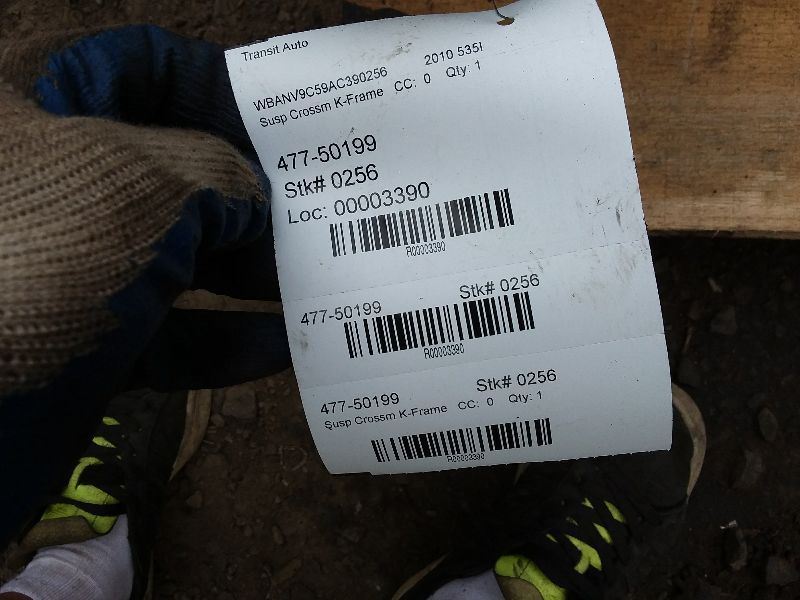 08-10 BMW 528i 535i E60 Front Crossmember Subframe Frame Beam  Cradle OS