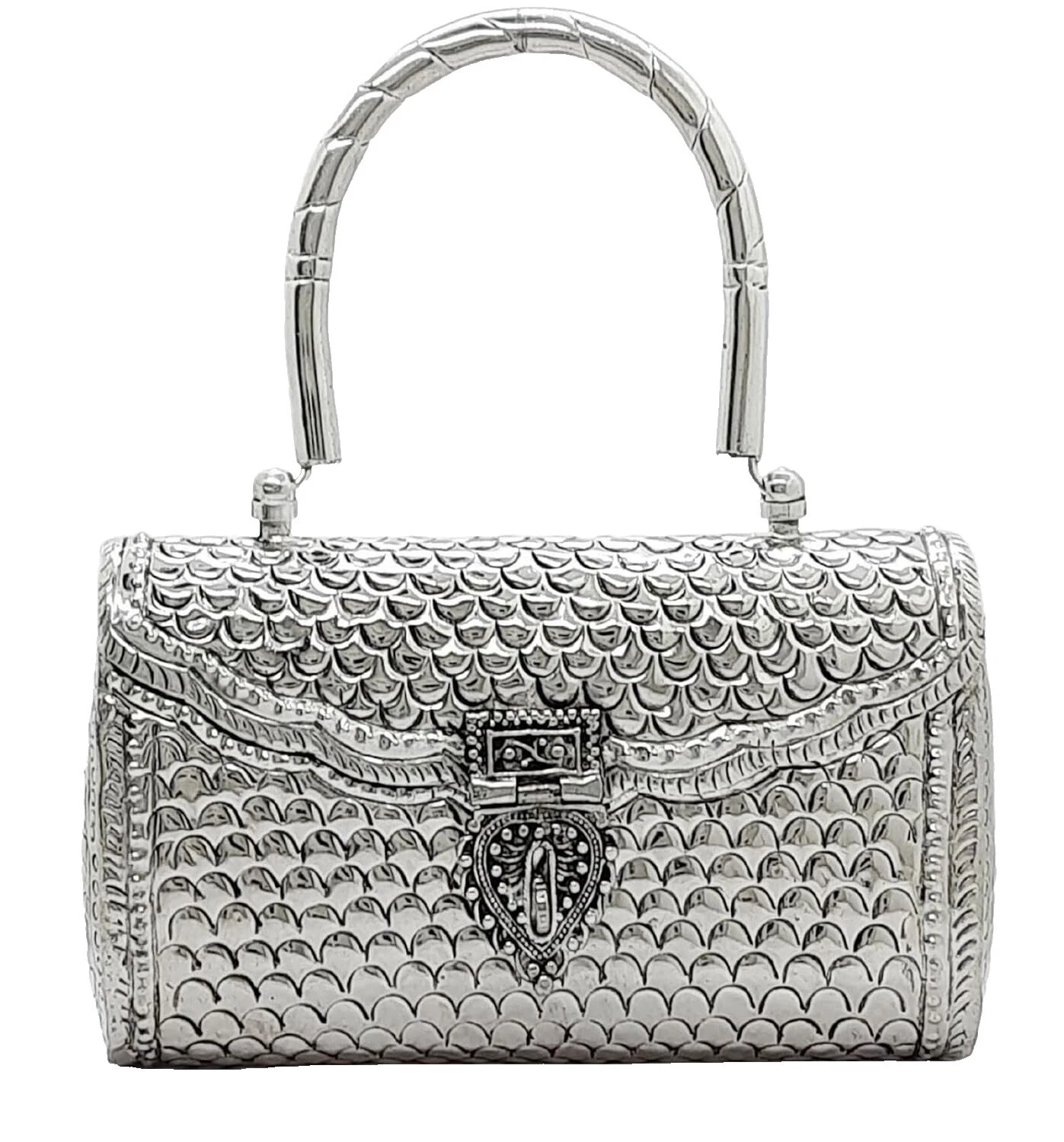 Bolsos, bolsos y estuches vintage con embrague de latón