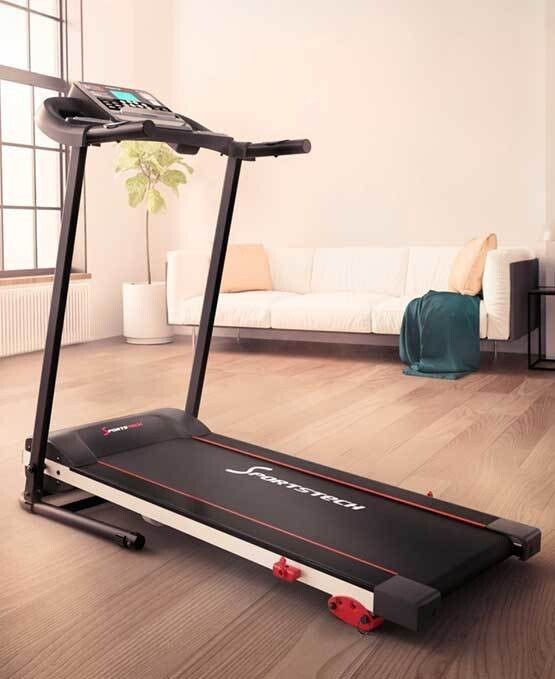 Tapis de course électrique pliable amortissant pour articulations sensibles à la maison