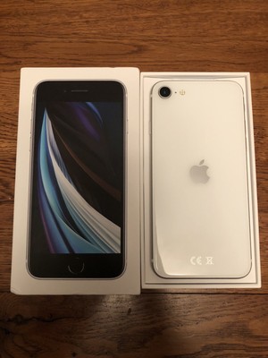 Apple iPhone SE 2nd Gen. - 128GB - White (Unlocked) A2296 ...