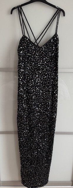 frank usher sequin dress Vintage Frank Usher Jade Green Sequin Dress WearMyWardrobeOut