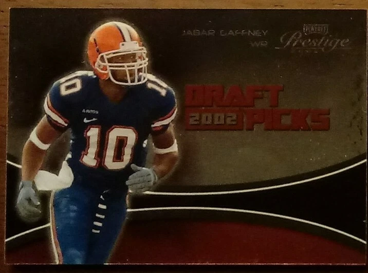 Lot of TWO 2002 JABAR GAFFNEY RC NFL Football 🏈 Cards Texans GATORS COMB SHIP - Image 2 of 4