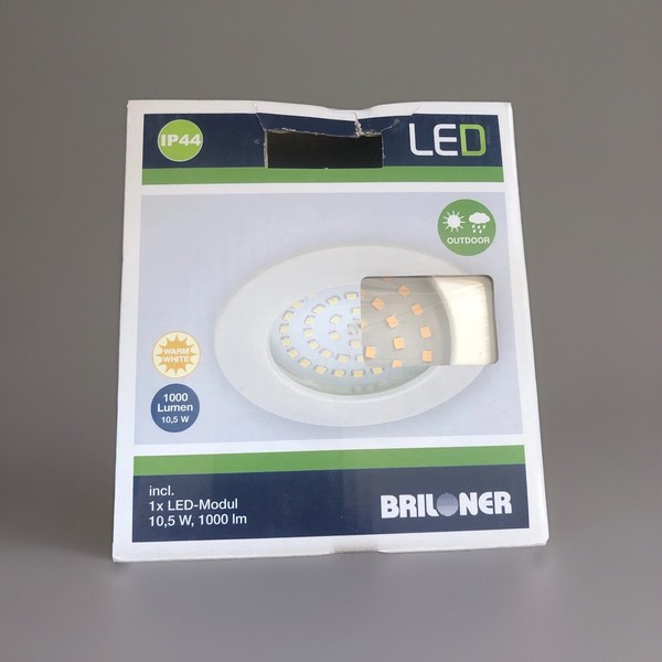 Briloner 7236-016 Led AußEnleuchte Einbaustrahler Einbauleuchte 10,5W 1000Lm W/W-image