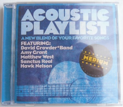 Various Artists Acoustic Playlist Medium m. Matthew West,Amy Grant,Sanctus Real