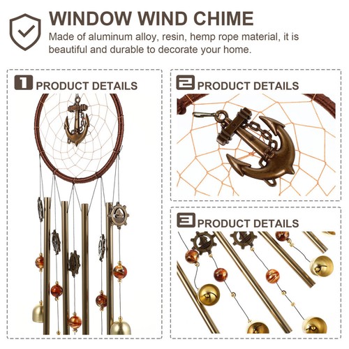 2 PCS Dream Catcher Windspiele Baby Kleines Für Draußen Innenwindspiel - Bild 12 von 12