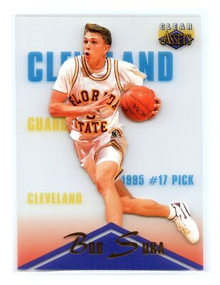 1996 Classic Clear Assets Multisport #19 Bob Sura Cleveland Cavaliers