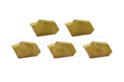 Shars 5PCS GTN-5 Tin Coated Cut-Off & Grooving Insert New ^{