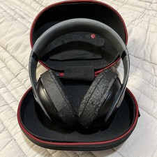 Beats by Dr. Dre Studio 2 Wired Over-Ear Headphones Black Red Model B0500 Used