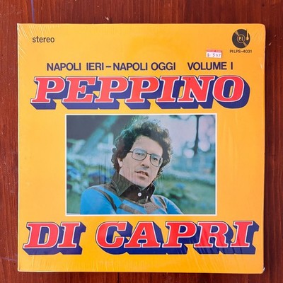 Peppino Di Capri. Napoli Ieri - Napoli Oggi  Vol. 1 ~ Vinyl LP (1970) PILPS-4031