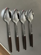 4 Interpur INR2 Stainless Teaspoons Japan MCM