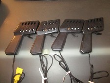 TYCO MATTEL BLACK TRIGGER SPEED CONTROLS, 4 PC W/ TERMINAL PLUGS