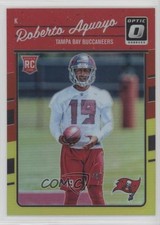 2016 Donruss Optic Rookies Red & Yellow Roberto Aguayo #137 1u6