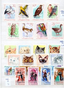 Ungheria - 10 set completi di soggetti - tutti in ottima conservazione nuovi di zecca