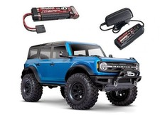 Traxxas TRX-4 2021 Ford Bronco Crawler blu RTR 1:10 + batteria + caricatore - 92076-4VBLS2