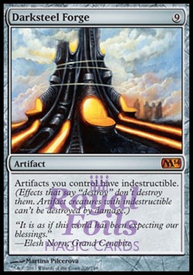 Darksteel Forge 1x FOIL MTG M14 2014 Core Set Mythic MINT artifact