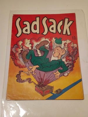 Sad Sack Comic Book - vintage comic book 1959