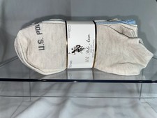 U.S. Polo Assn. Men's Low Cut Moisture Control Socks 10 Pairs Shoe 4-10