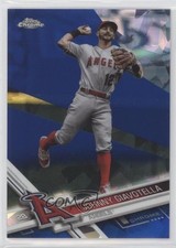 2017 Topps Chrome Sapphire Edition /250 Johnny Giavotella #215 7k6