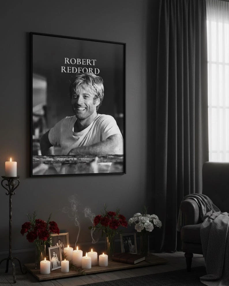 Robert Redford Poster: Legends Never Die Wall Art, Robert Redford Print