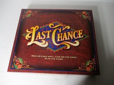 Vintage Last Chance Dice Rolling Board Game 100% COMPLETE Milton Bradley 1995