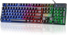 Wired 104 Key LED Backlit Gaming Keyboard